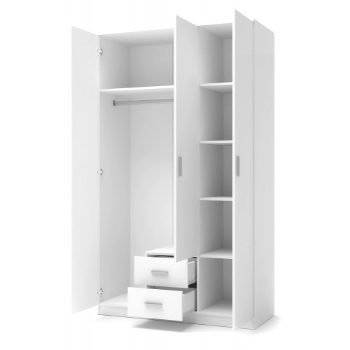 Skapis LIMA S3 balts